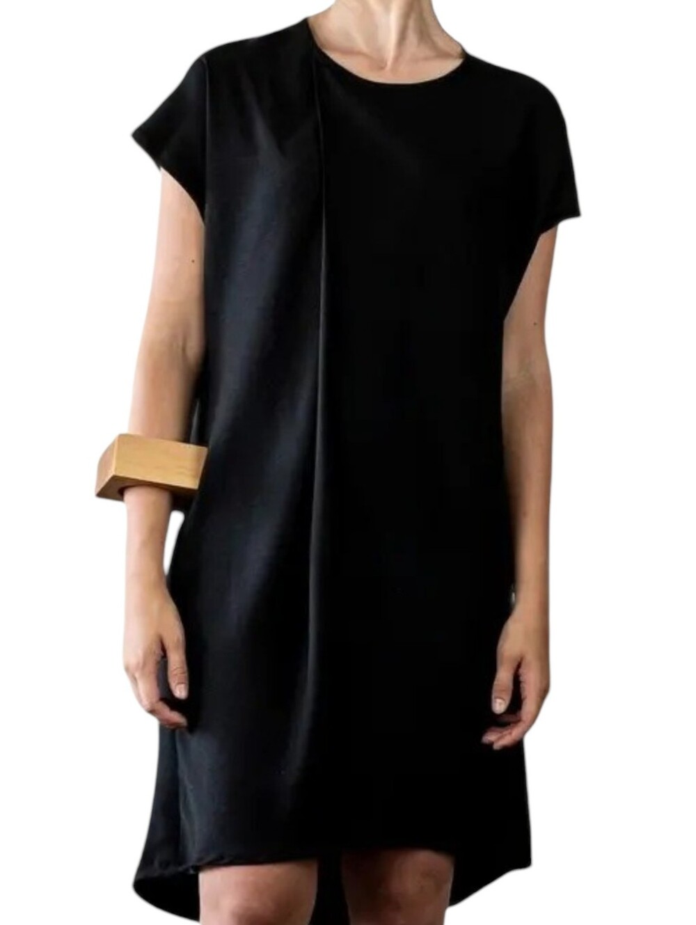 BODYBAG by Jude Calypso Dress Women Extra Large Black Tencel